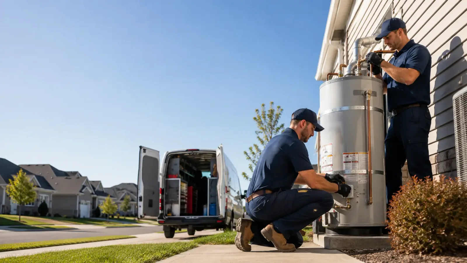 Water Heater Installation in New Site, MS
